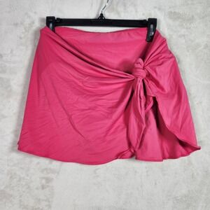 Contours by Coco Reef Bottom Womens Large Pink Dragon Shapemaker Swimwear Skirt
